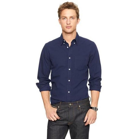 GAP Other - 2/$20: Gap "The Modern Oxford" Shirt in Navy